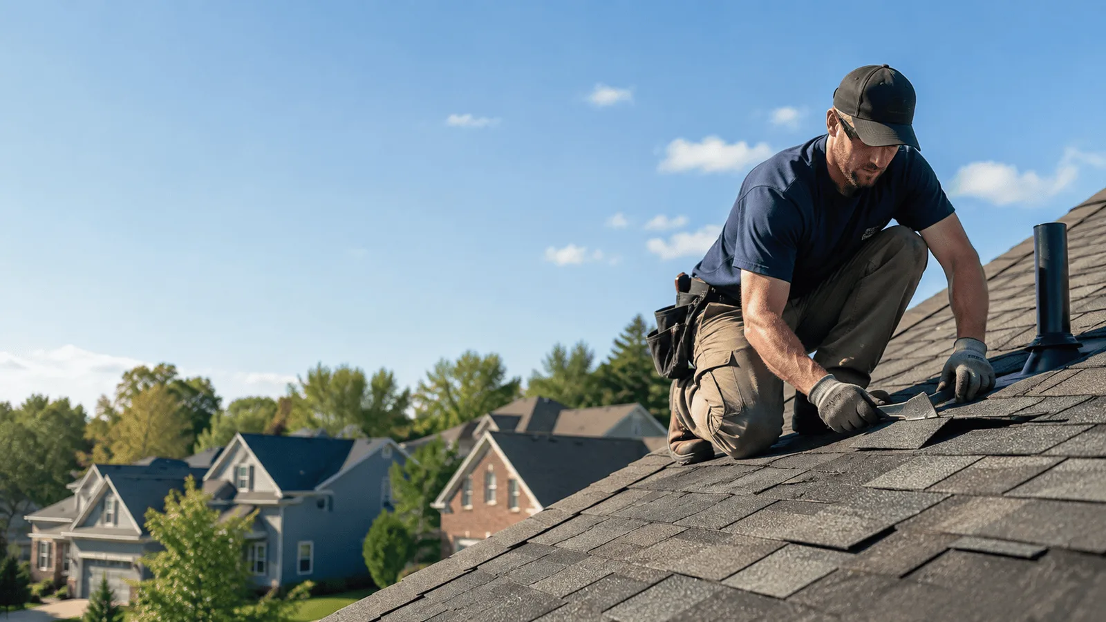Roof Leak Repair in Shobonier, IL near me